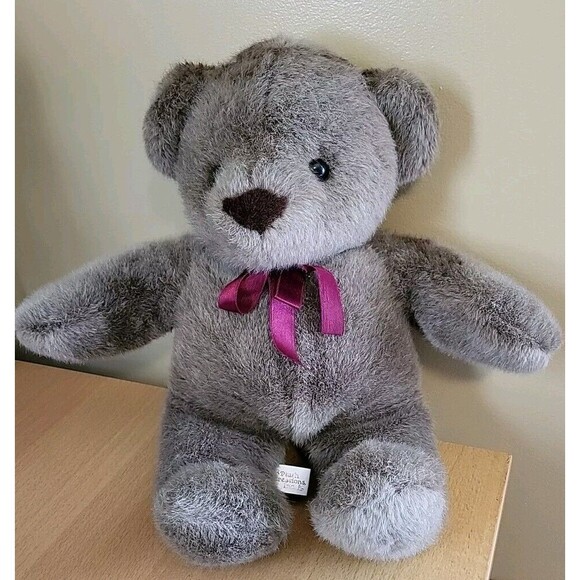 Vintage 1992 Plush Creations Plush 17" Brown Teddy Bear Stuffed Animal Preowned - Picture 1 of 7
